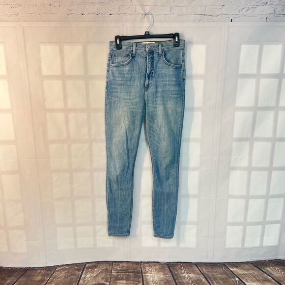 Reformation Cyprus wash ultra high & skinny jeans size 28 - Picture 1 of 10